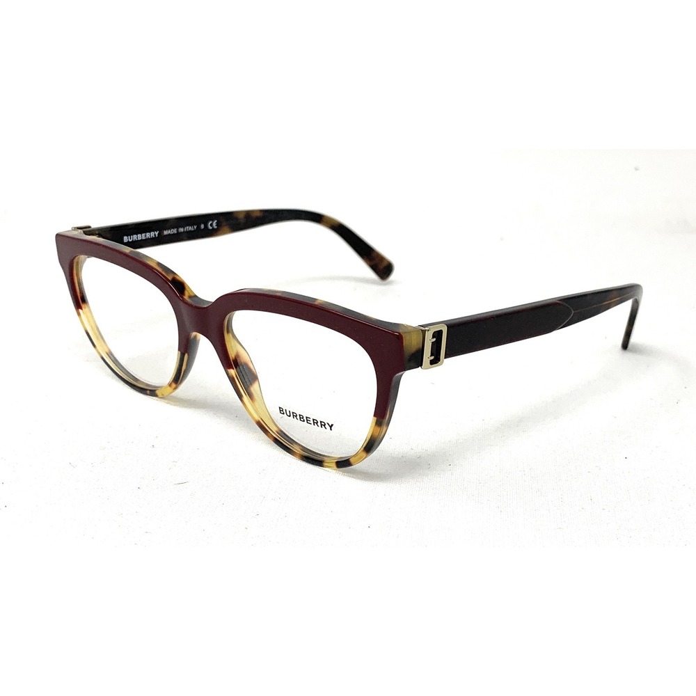 Burberry Women's‎ Eyeglasses BE 2268 3682 Red on Tortoise 51mm
